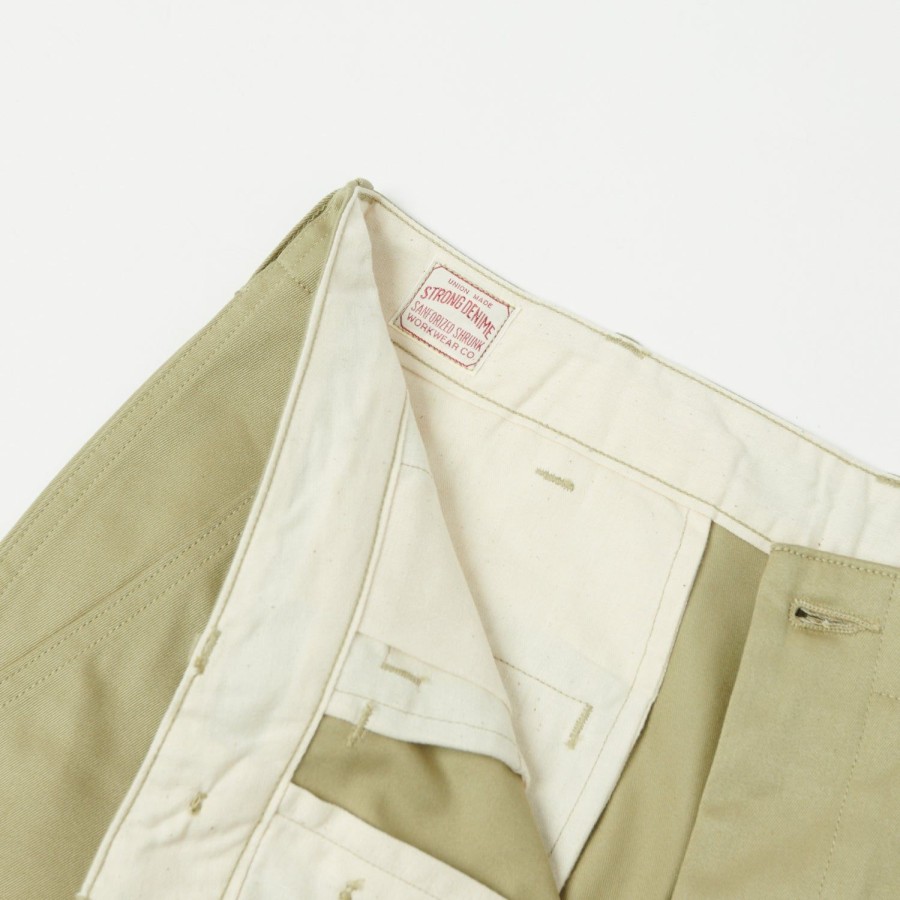 Clothing Denime | Denime Lot. 222 Military Chino - Beige