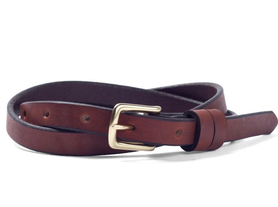 Accessories Tanner Goods | Tanner Goods Narrow Belt Chicago Tan