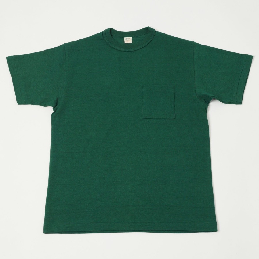 Clothing Warehouse & Co | Warehouse 4601 Pocket Tee - Dark Green