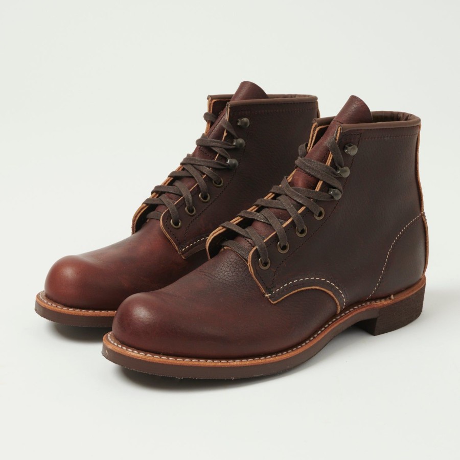 Footwear Red Wing | Red Wing 3340 6" Blacksmith Boots - Briar Oil Slick