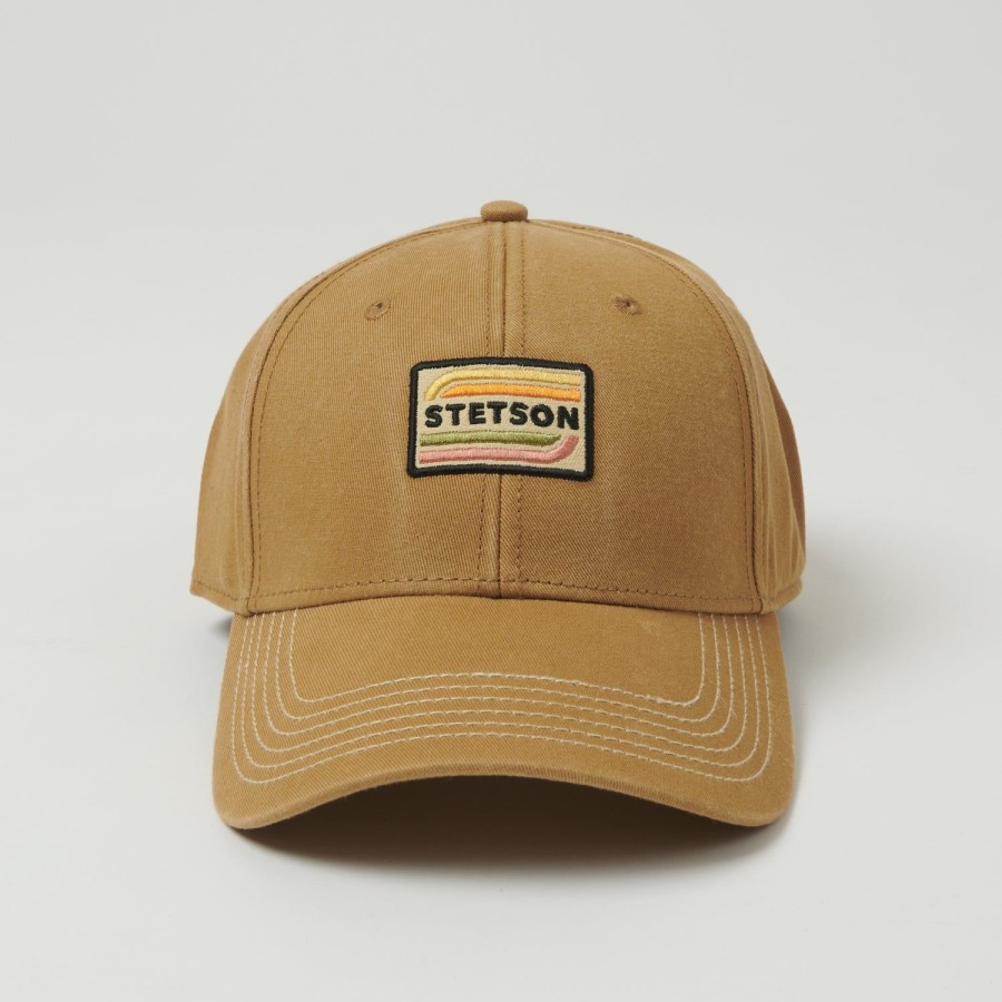 Accessories Stetson | Stetson Cotton Baseball Cap - Camel