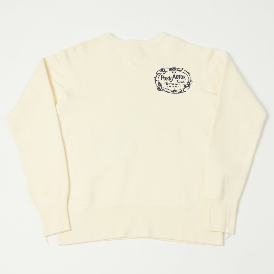 Clothing Studio D'artisan | Studio D'Artisan 'Pork Motor' Sweatshirt - Cream