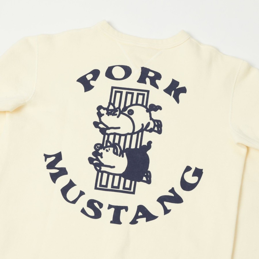 Clothing Studio D'artisan | Studio D'Artisan 'Pork Motor' Sweatshirt - Cream