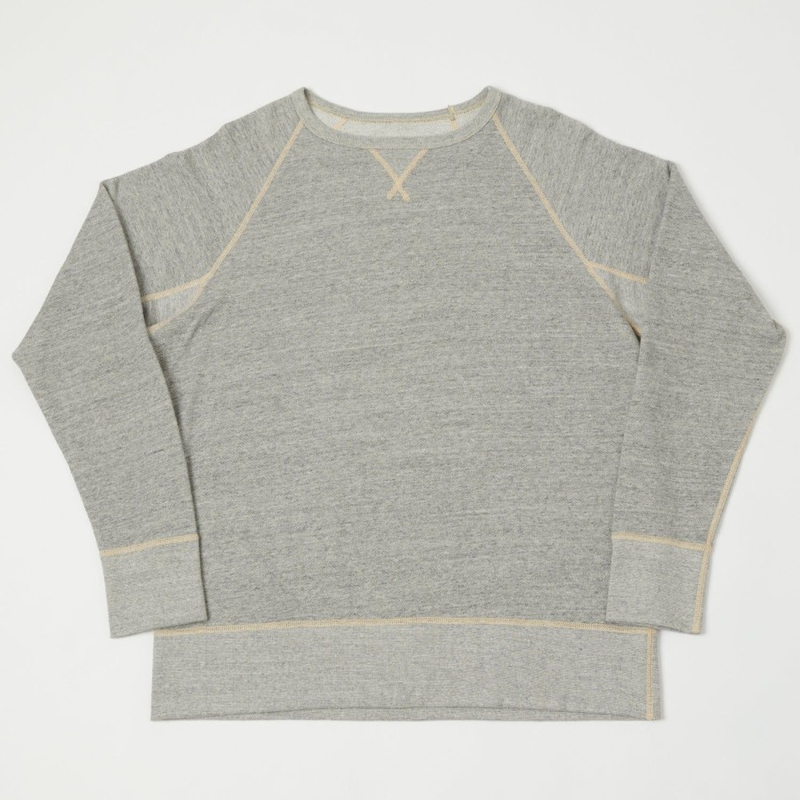 Clothing Workers | Workers Co. Lightweight Marl Sweatshirt - Heather Grey