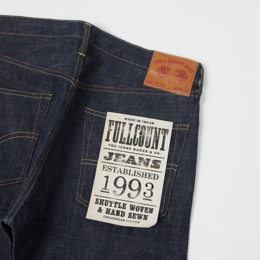 Clothing Full Count | Full Count 1110 13.7Oz Regular Straight Jean - Raw