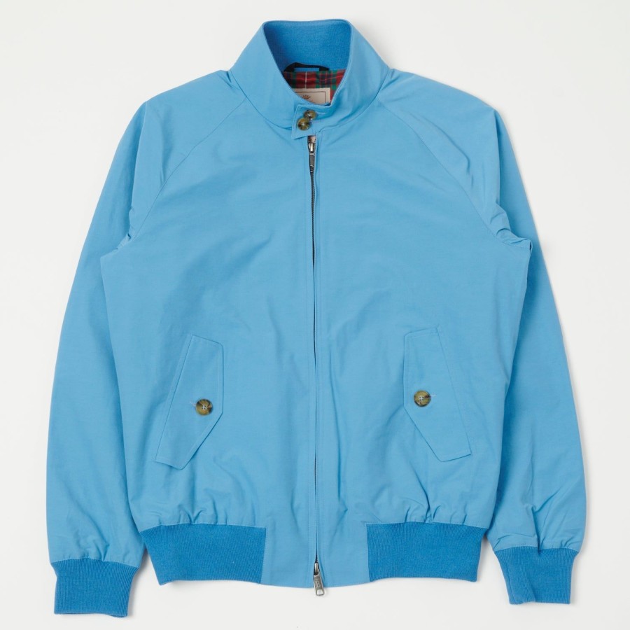 Clothing Baracuta | Baracuta G9 'Baracuta Cloth' Harrington Jacket - Heritage Blue