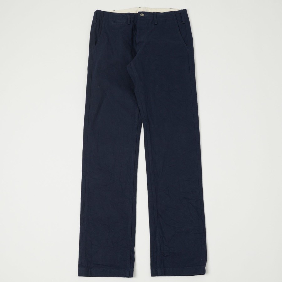 Clothing ONI Denim | Oni 727Fr 12Oz French Navy Sulfur Slim Straight Chino - Rinsed