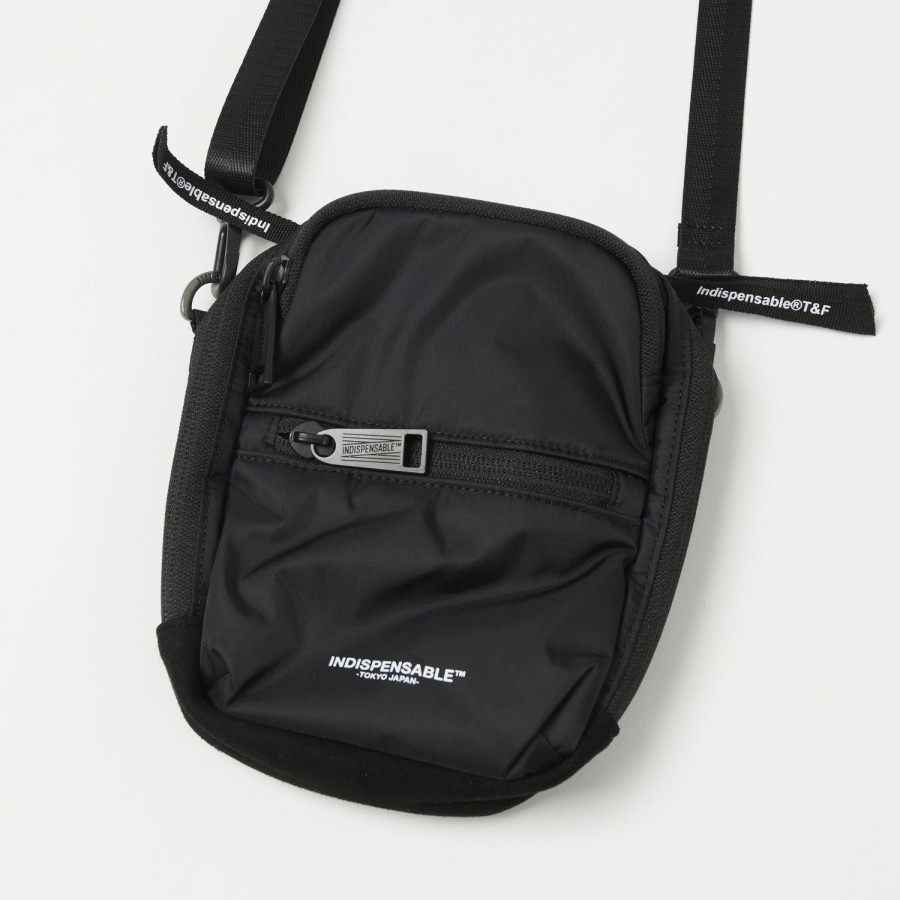 Accessories Indispensable | Indispensable Idp Quick Shoulder Peep Bag Econyl - Black