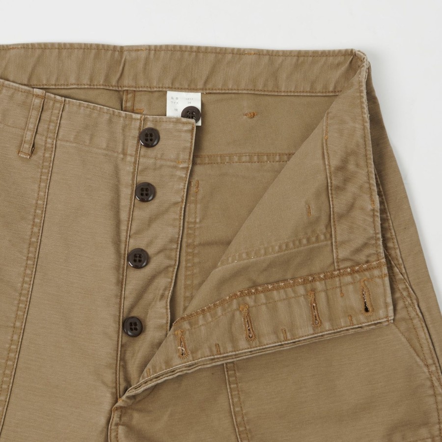 Clothing Full Count | Full Count 1217 Utility Trouser - Beige