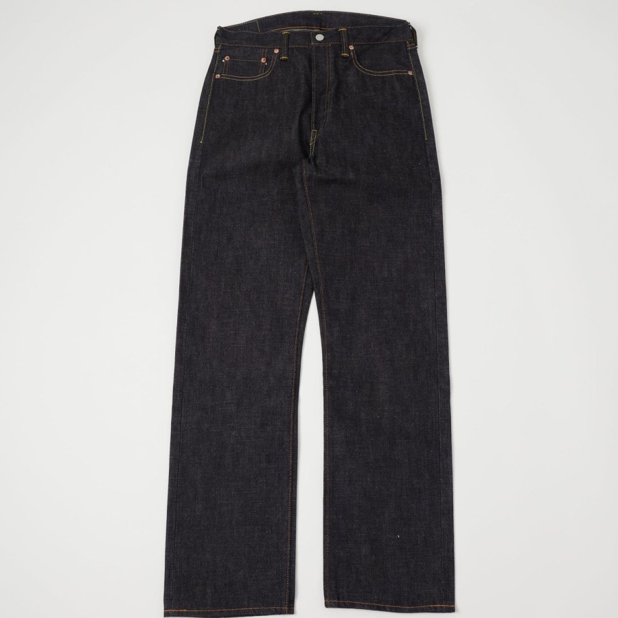 Clothing Full Count | Full Count 1101Xx 15.5Oz 'Plain Pocket' Regular Straight Jean - Raw