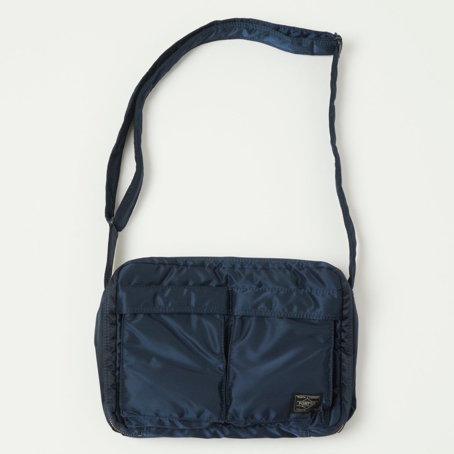 Accessories Porter - Yoshida & Co. | Porter-Yoshida & Co. Large Tanker Shoulder Bag - Iron Blue