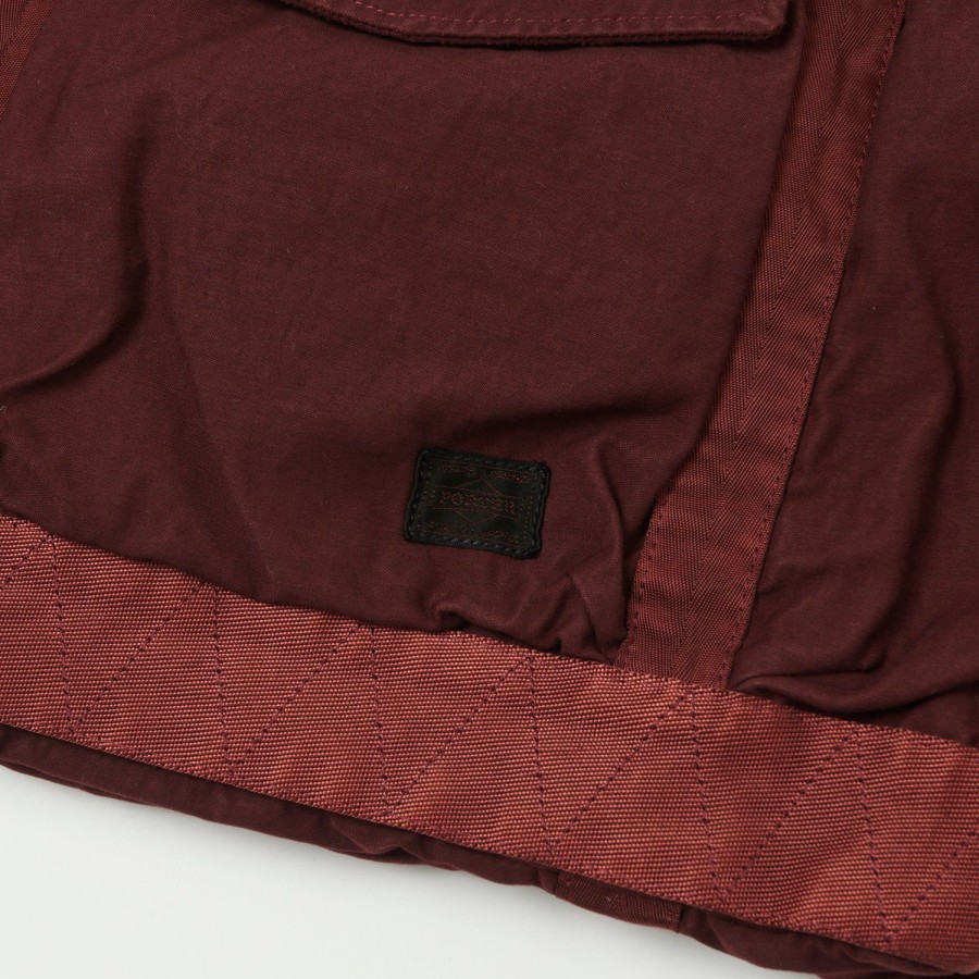 Accessories Porter - Yoshida & Co. | Porter-Yoshida & Co. Crag 2-Way Ruck Sack - Burgundy