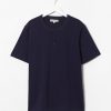 Clothing Merz b. Schwanen | Merz B. Schwanen 204Sl Henley - Ink Blue