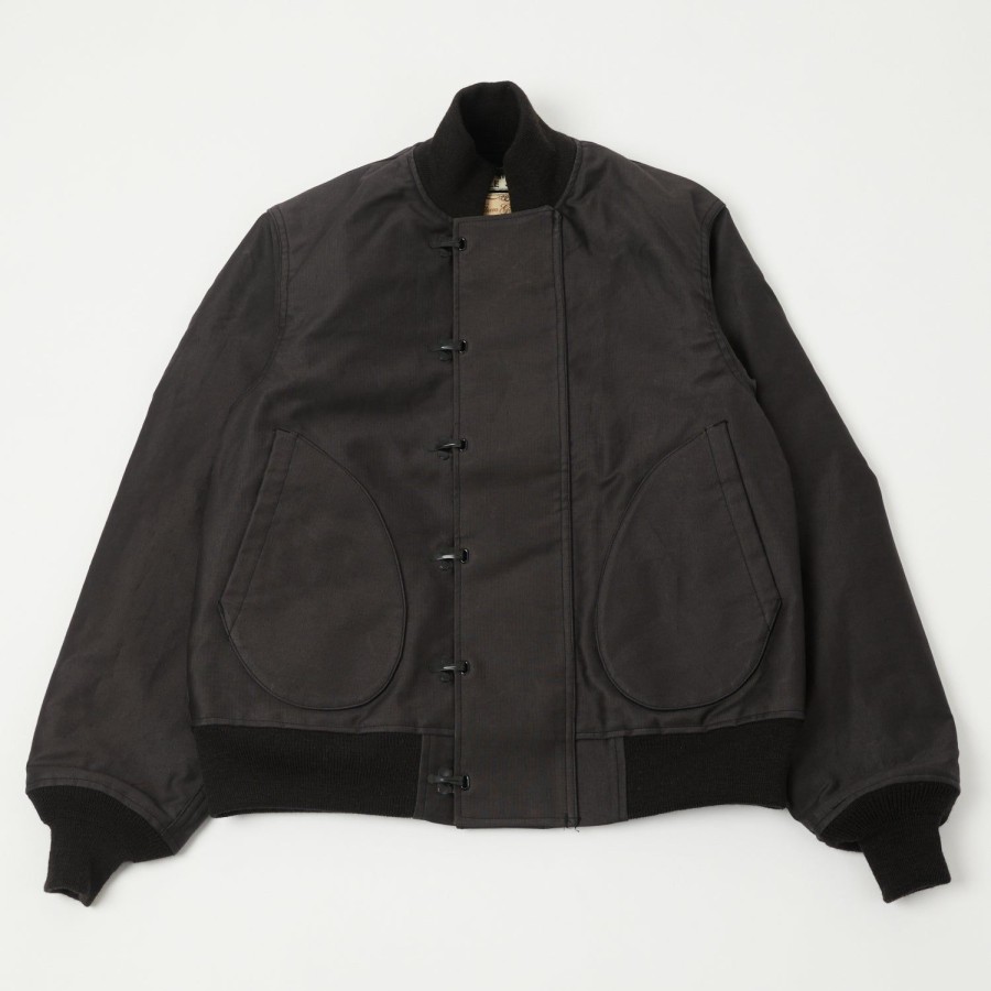 Clothing Buzz Rickson's | Buzz Rickson'S X William Gibson U.S. Navy Deck Hook Jacket - Black