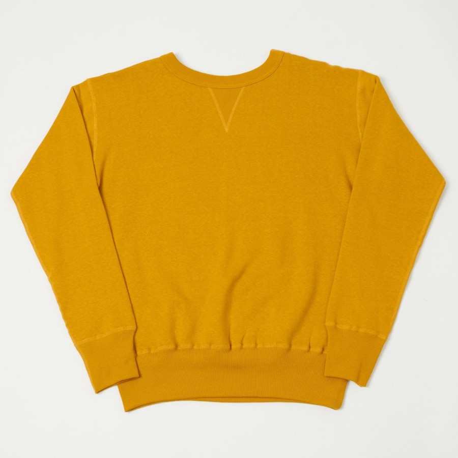 Clothing Denime | Denime Lot. 260 4-Needle Sweatshirt - Yellow