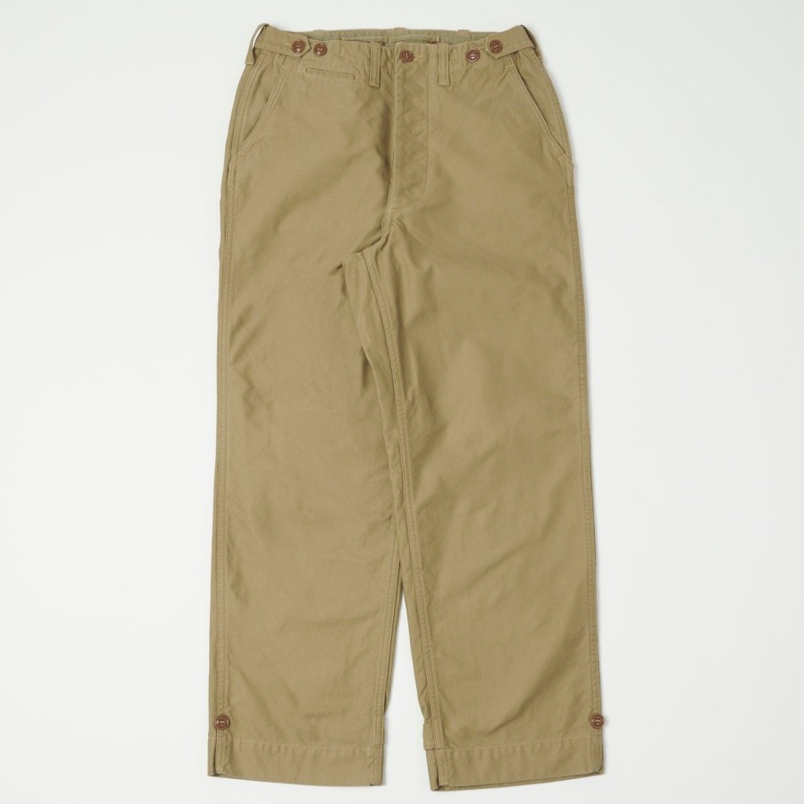 Clothing Freewheelers & Co | Freewheelers 2332005 'M-1943' Trouser -Dark Tan