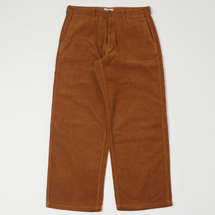 Clothing Spellbound | Spellbound 43-749H Corduroy Wide Trouser - Brick