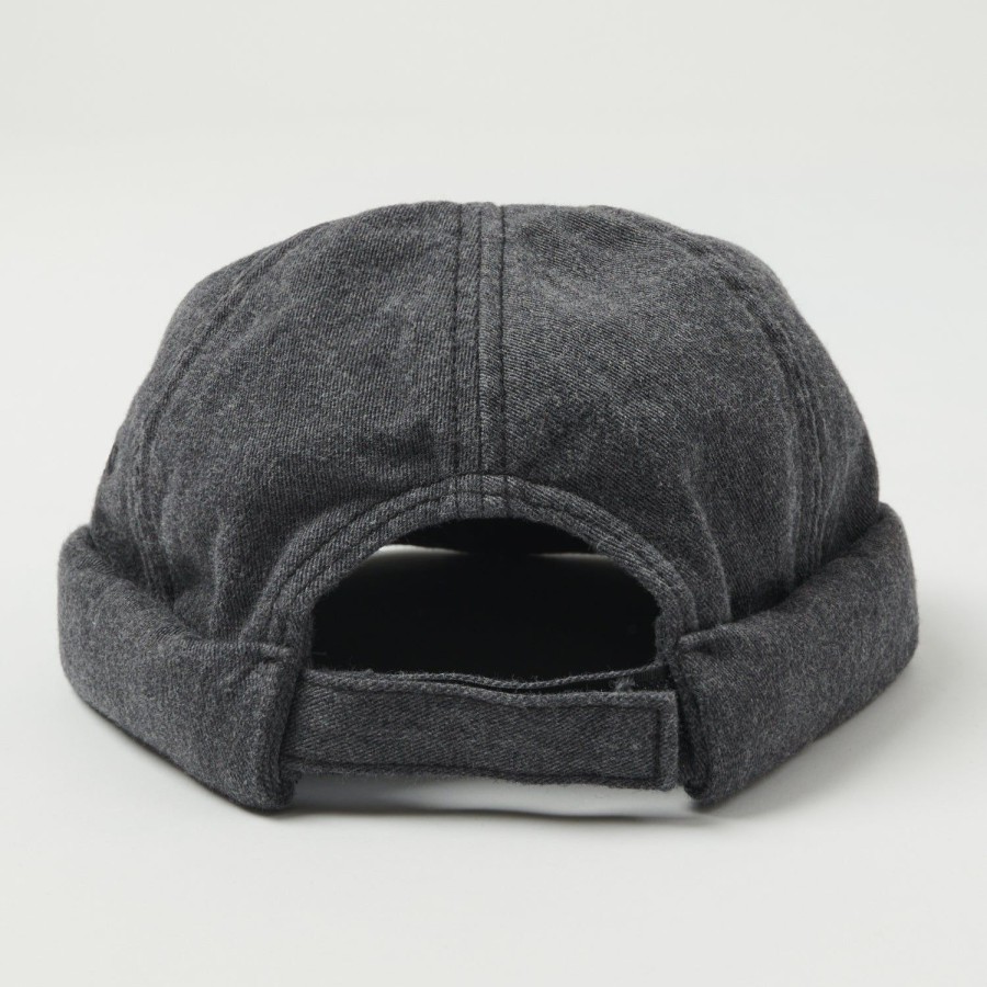 Accessories Stetson | Stetson 8831103-13 Cotton Melange Docker Cap - Charcoal