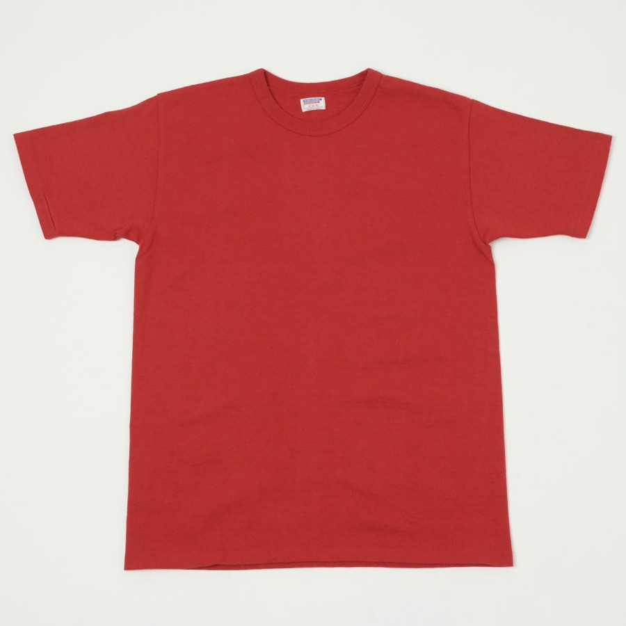 Clothing Dubbleworks | Dubbleworks Heavy Fabric Ss Tee - Red