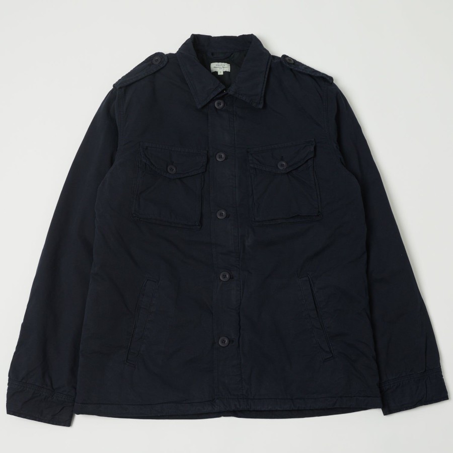 Clothing Hartford | Hartford Ayd6121 Jonah Military Jacket - Navy