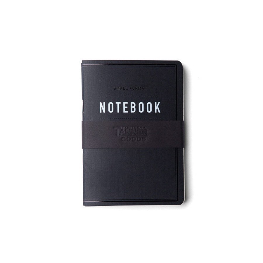 Accessories Tanner Goods | Tanner Goods Small Format Notebook Black