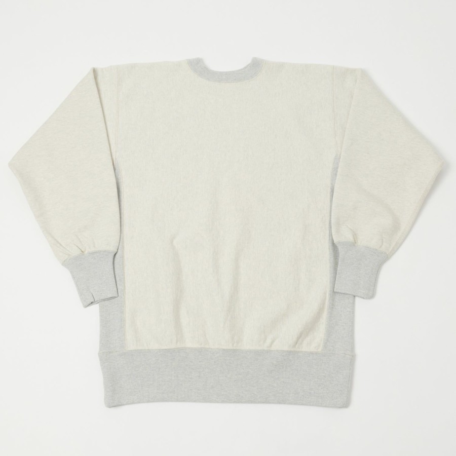 Clothing Full Count | Full Count 3755 Heavyweight Crewneck Sweatshirt - Oatmeal