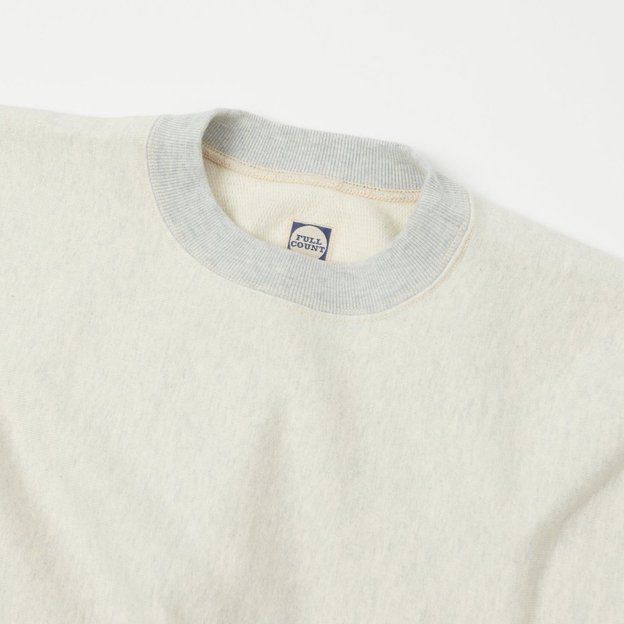 Clothing Full Count | Full Count 3755 Heavyweight Crewneck Sweatshirt - Oatmeal