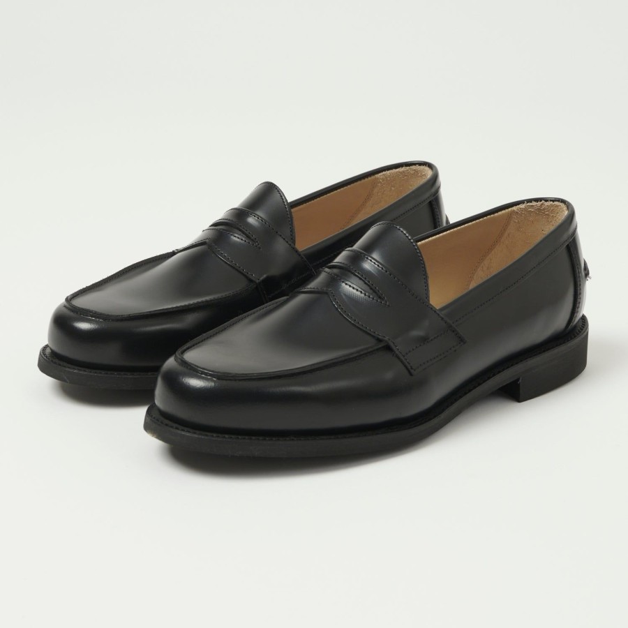 Footwear Sanders | Sanders Butt Seam Loafer Shoe - Black