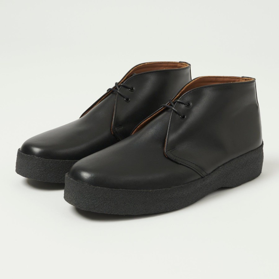 Footwear Sanders | Sanders '150Th Anniversary' Brit Chukka - Black