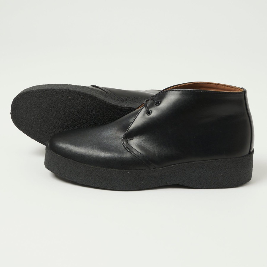 Footwear Sanders | Sanders '150Th Anniversary' Brit Chukka - Black