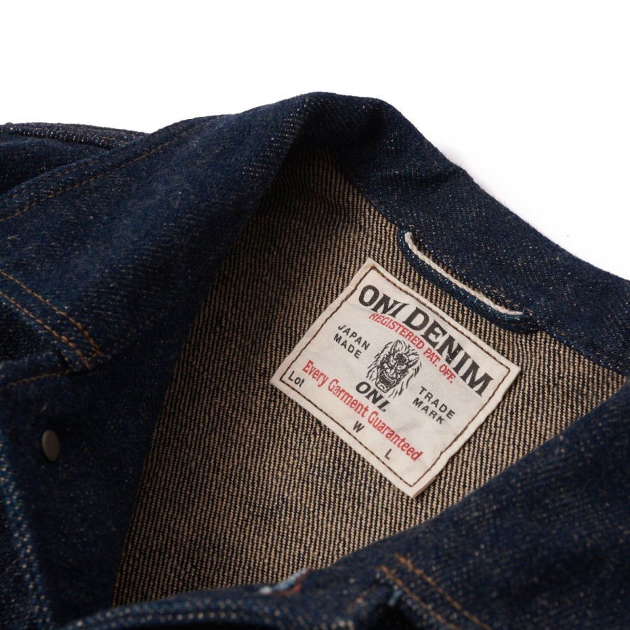 Clothing ONI Denim | Oni 03502Zr 'Secret Denim' 20Oz Coverall Jacket - Rinsed