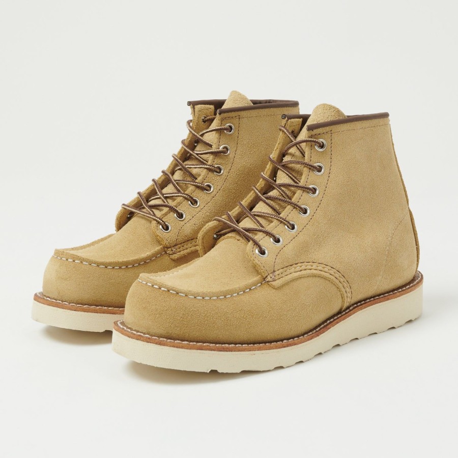 Footwear Red Wing | Red Wing 8833 6" Classic Moc Toe Boot - Hawthorne Abilene Roughout