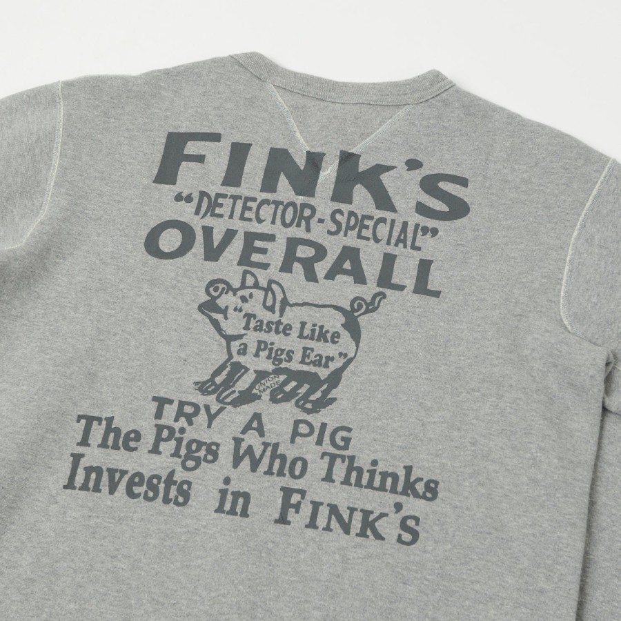 Clothing Studio D'artisan | Studio D'Artisan 'Fink'S Overall' Sweatshirt - Heather Grey