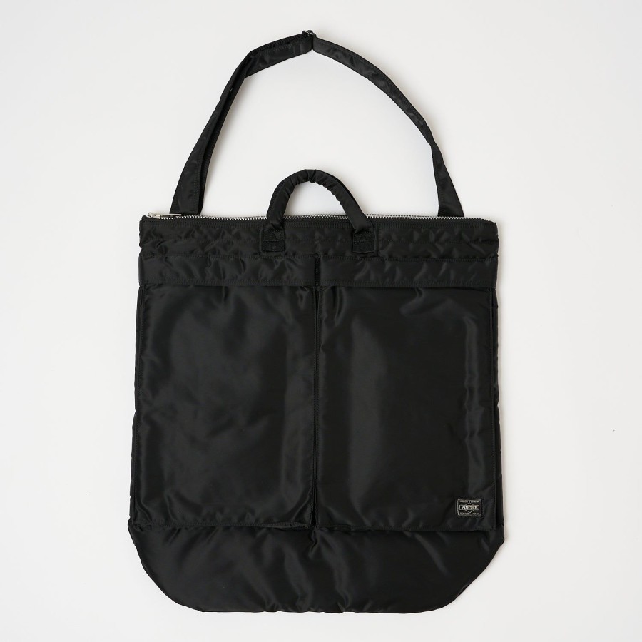 Accessories Porter - Yoshida & Co. | Porter-Yoshida & Co. Tanker 2-Way Helmet Bag - Black