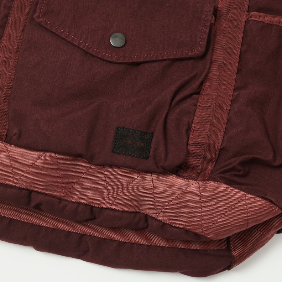 Accessories Porter - Yoshida & Co. | Porter-Yoshida & Co. Crag Ruck Sack - Burgundy