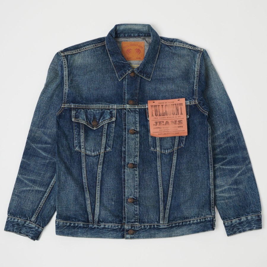 Clothing Full Count | Full Count 2978-2101 'Dartford' 13.7Oz Type Iii Denim Jacket