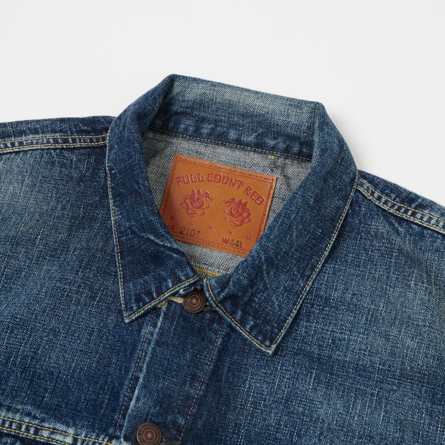 Clothing Full Count | Full Count 2978-2101 'Dartford' 13.7Oz Type Iii Denim Jacket