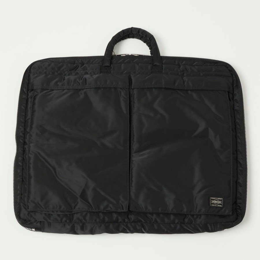 Accessories Porter - Yoshida & Co. | Porter-Yoshida & Co. Tanker 2-Way Garment Bag - Black