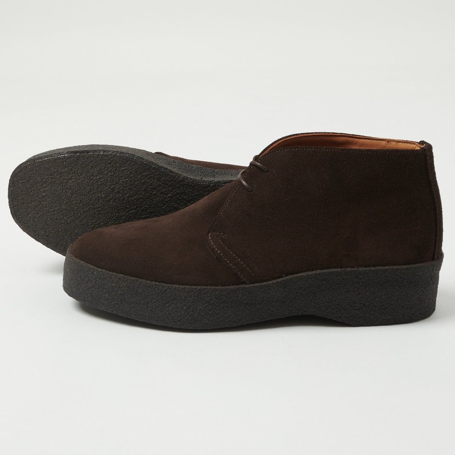 Footwear Sanders | Sanders Japan Collection Brit Chukka - Pinner Suede