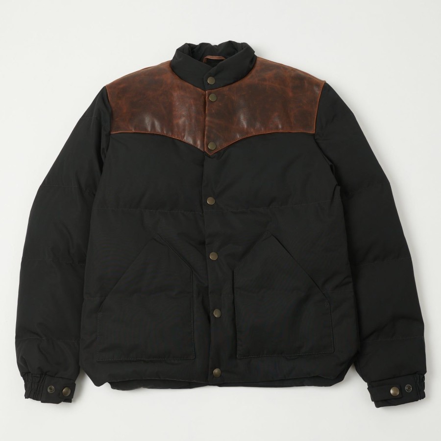 Clothing Shangri-La Heritage | Shangri-La Heritage 'Bivacco' Western Down Jacket - Black