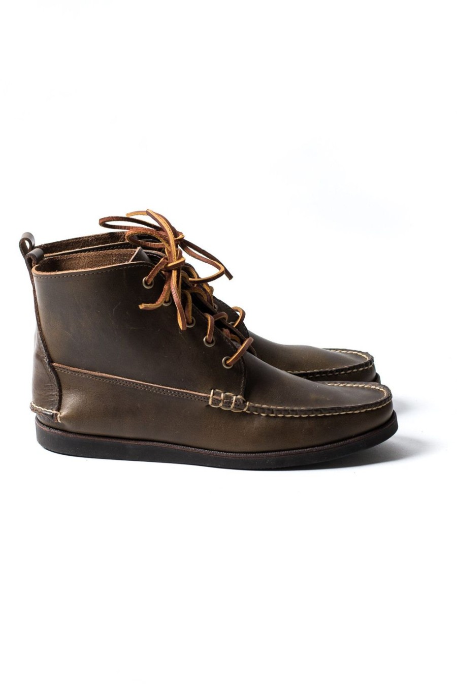 Footwear Eastland Shoes | Eastland Seneca Boots Dark Olive