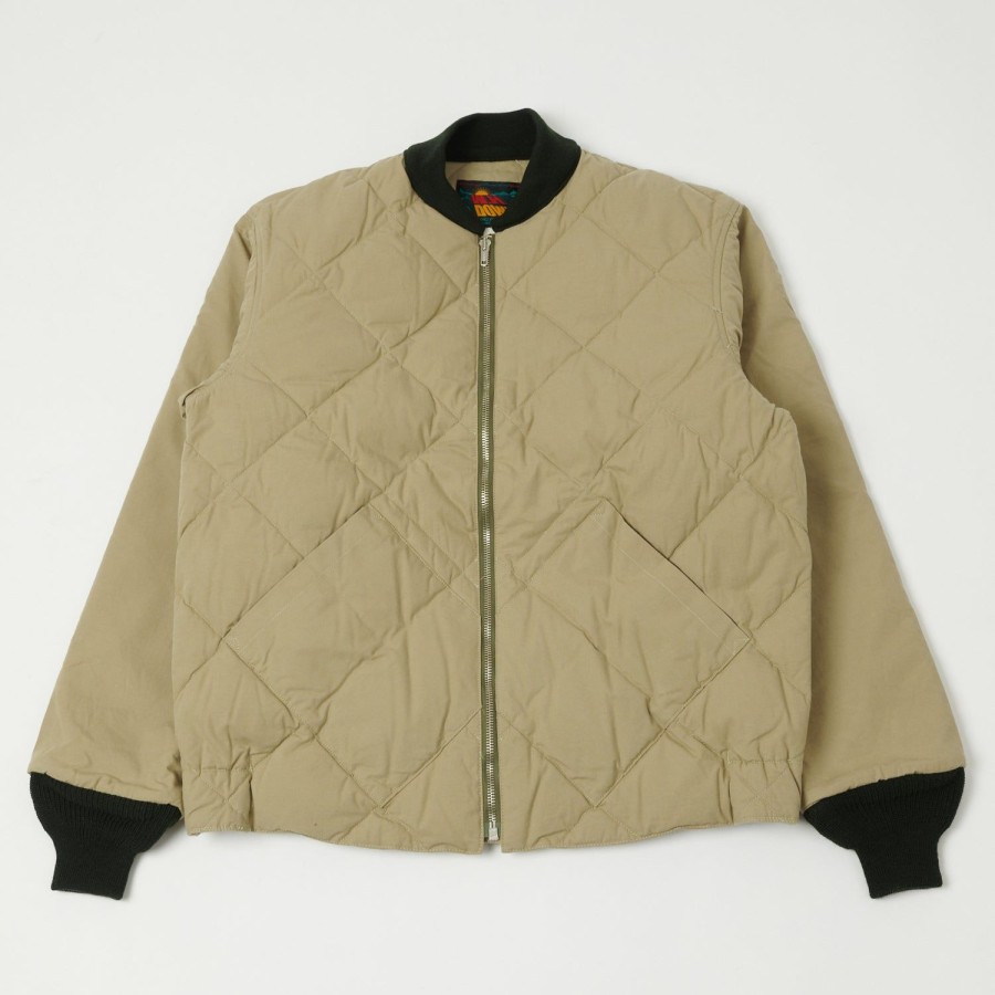 Clothing Warehouse & Co | Warehouse 2185 1930'S American Down Jacket - Beige