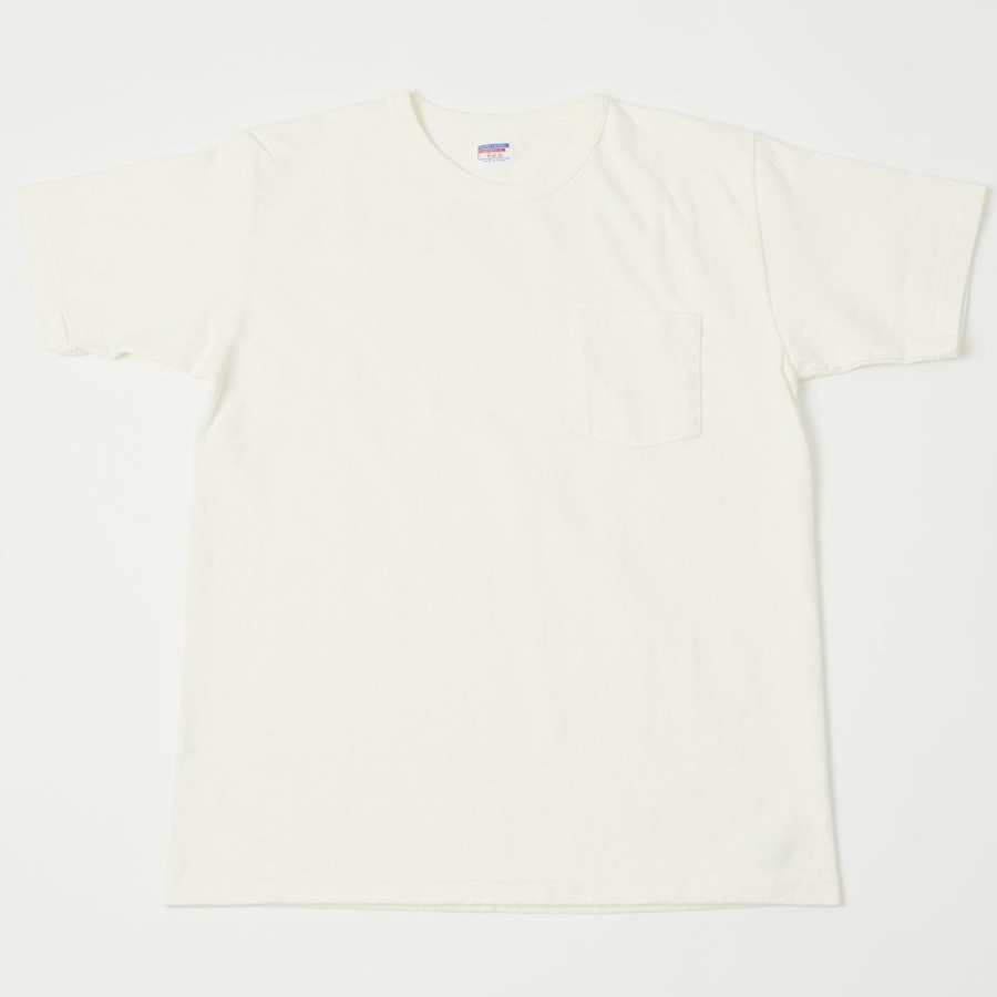 Clothing Dubbleworks | Dubbleworks Heavy Fabric Pocket Tee - Off White