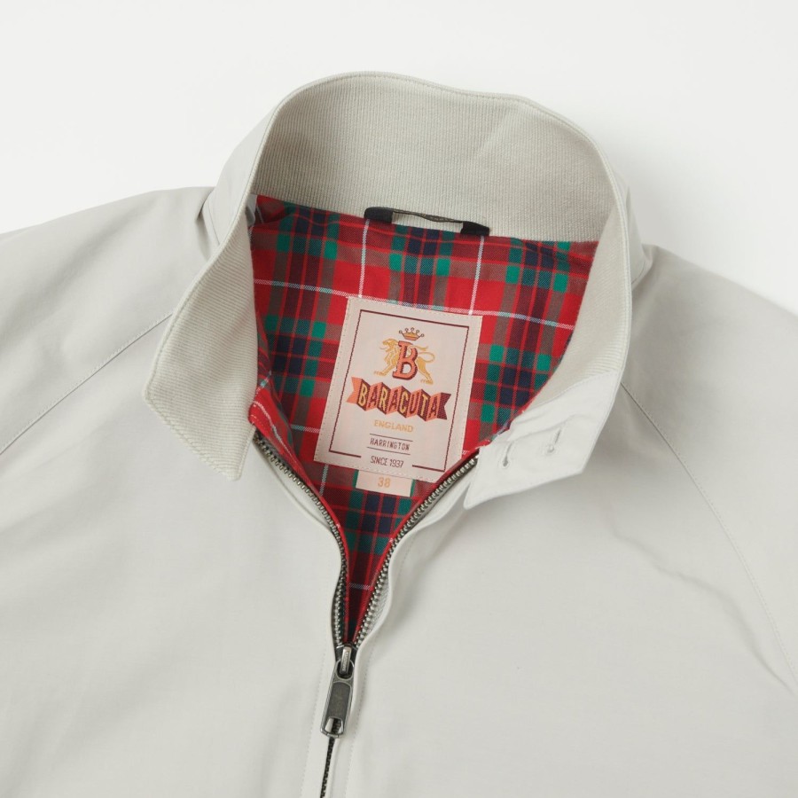 Clothing Baracuta | Baracuta G9 'Baracuta Cloth' Harrington Jacket - Mist