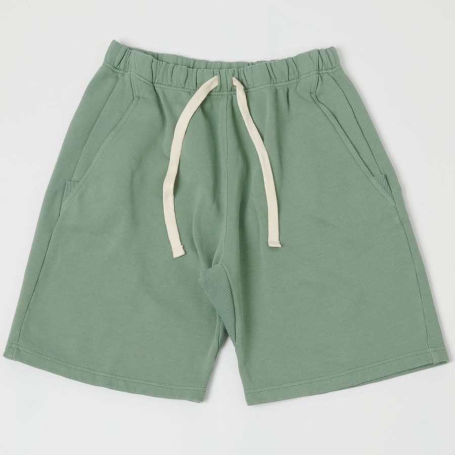 Clothing Merz b. Schwanen | Merz B. Schwanen Sps04 Relaxed Sweatshort - Light Army