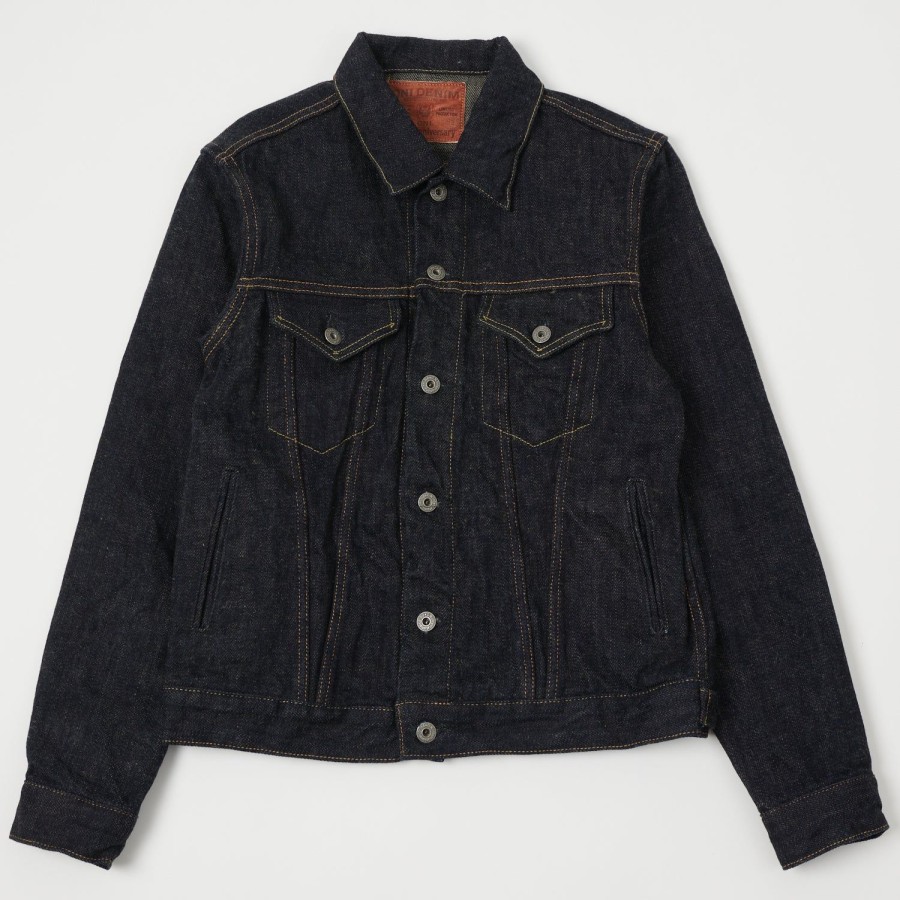 Clothing ONI Denim | Oni 02527P 20Th Anniversary Blue Cast Type Iii Denim Jacket - Rinsed