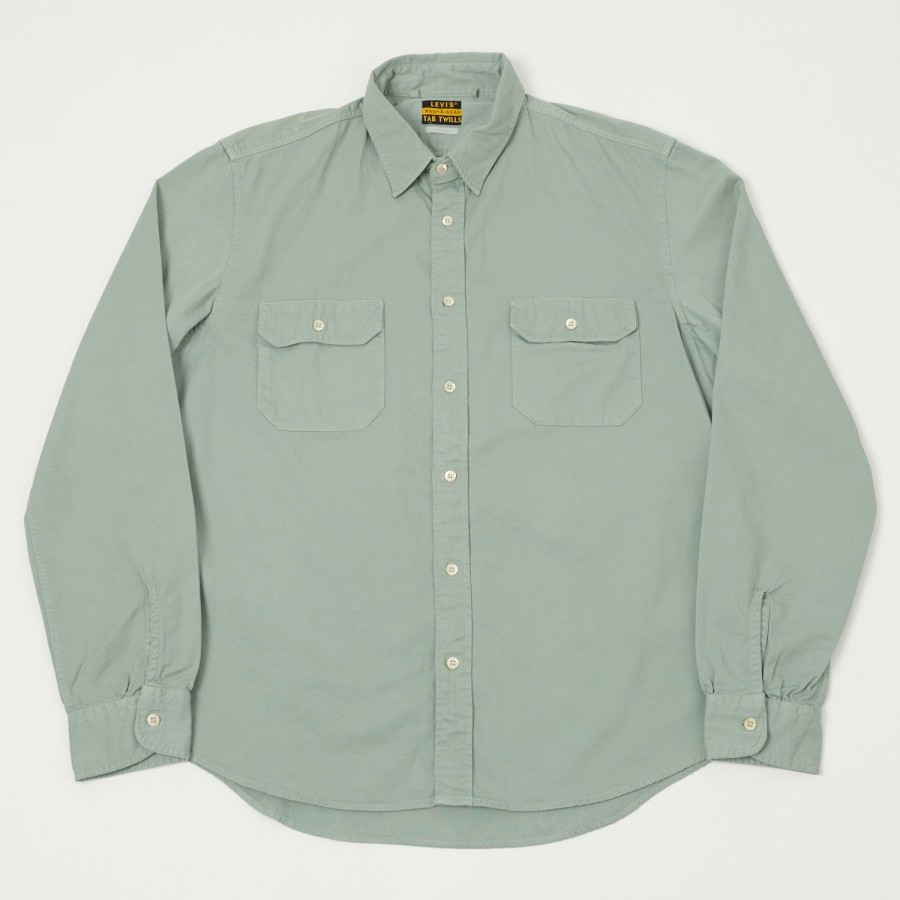 Clothing Levi's Vintage Clothing | Lvc 1950'S Tab Twills Shirt - Mint