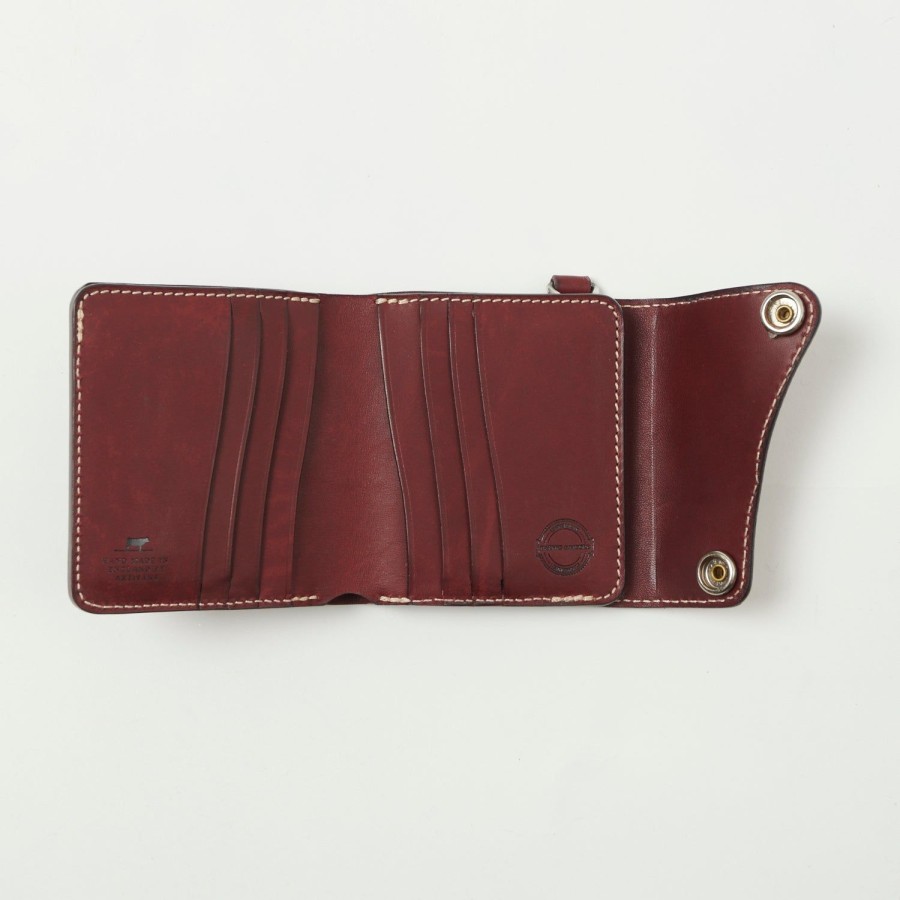 Accessories Barnes & Moore | Barnes & Moore 'Sportsman' Mid Wallet - Dark Cherry