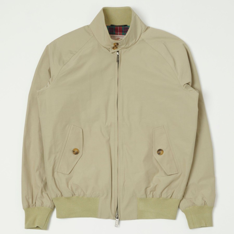 Clothing Baracuta | Baracuta G9 'Baracuta Cloth' Harrington Jacket - Natural