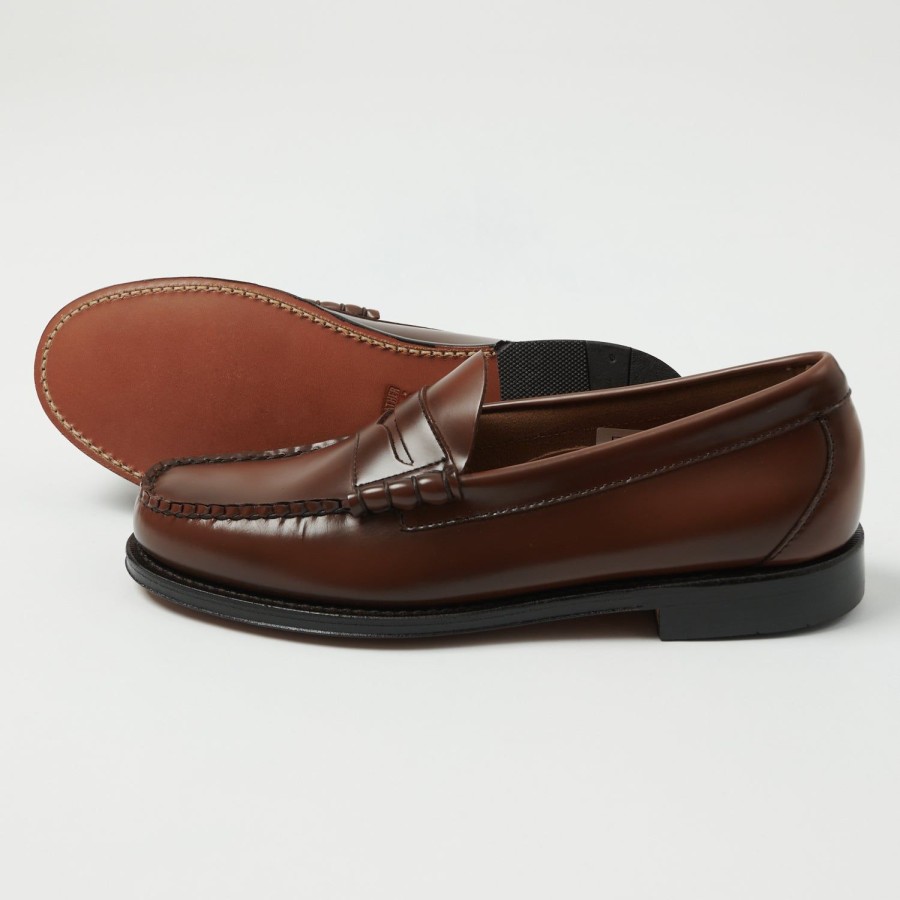 Footwear G.H. Bass Weejun | G.H. Bass Weejun Larson Moc Penny Loafer - Mid Brown